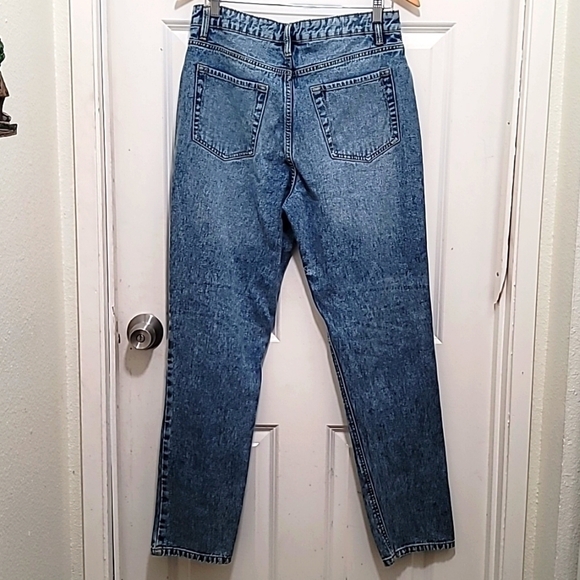 BOYFRIEND JUNIOR REFUGE DENIM RIPPED JEAN SIZE 7 - Picture 3 of 7